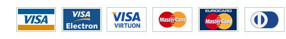 VISA, VISA Electon, MasterCard