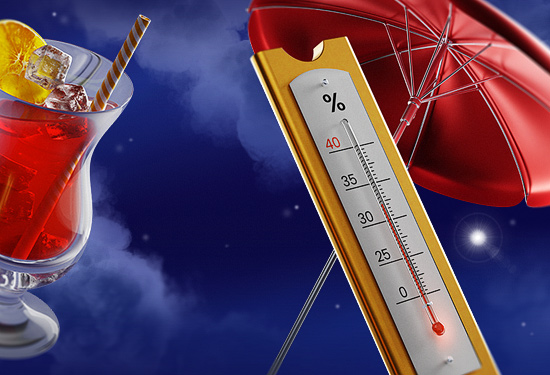 image of hot summer